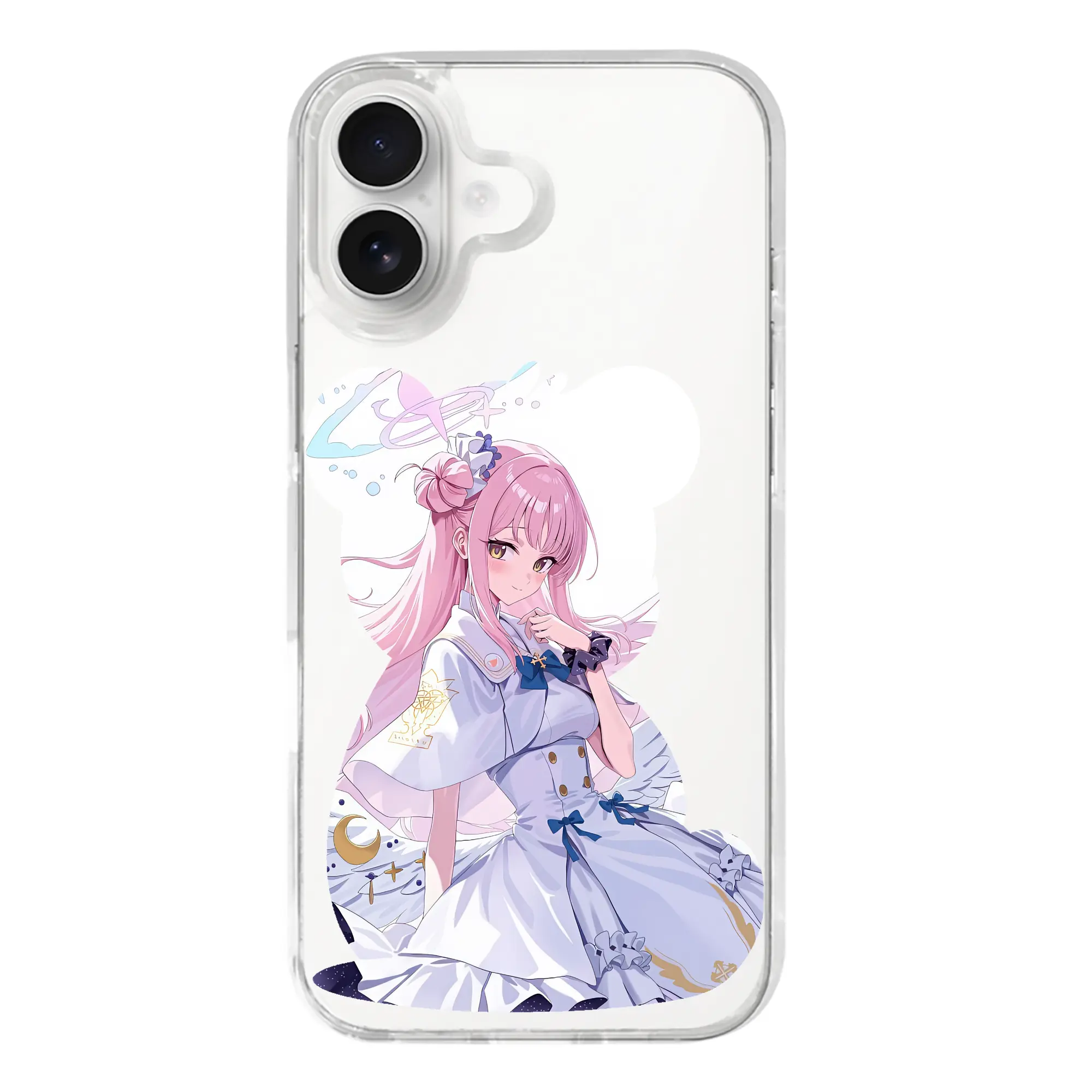 ブルーアーカイブ グッズ 聖園ミカ - iPhone 17シリーズ 透明スマホケース – 薄型・耐衝撃・精密フィット保護カバー